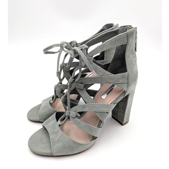 BCBGeneration Rameena Cage Wrapped Stiletto Heel Sandal Women's Size US7M EU37 - Picture 1 of 10